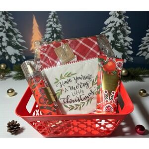 Bath & Body Works Off The Vine Body Cream Fragrance Mist Trivet & Kitchen Towel